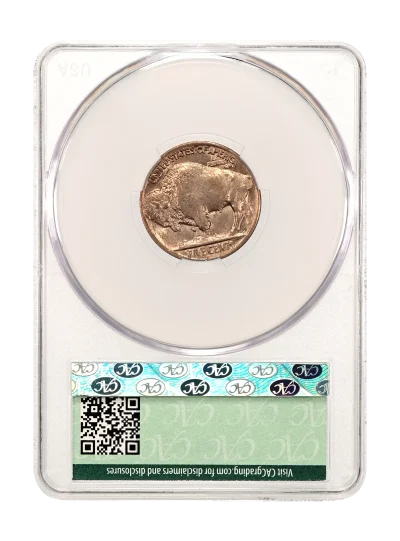 CAC Grading Coin Reverse