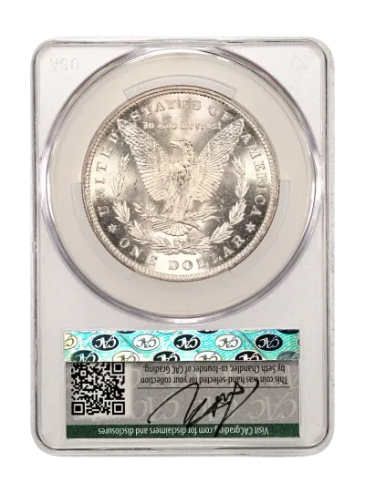CAC Grading Coin Reverse