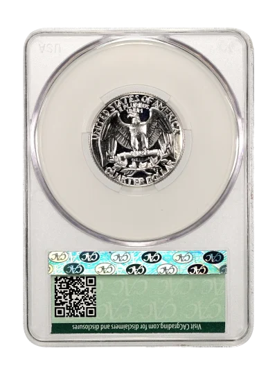 CAC Grading Coin Reverse