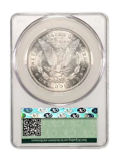 CAC Grading Coin Reverse