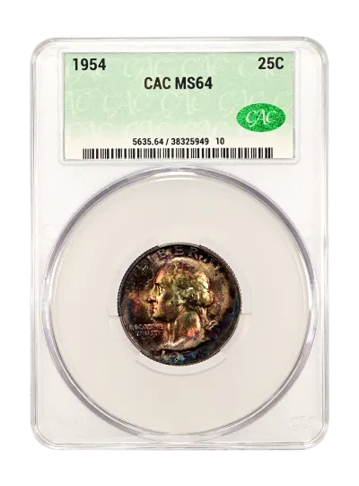 CAC Grading Coin Obverse