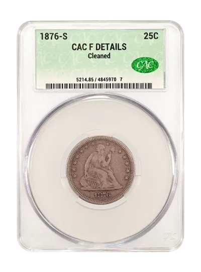 CAC Grading Coin Obverse