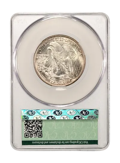 CAC Grading Coin Reverse