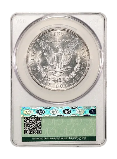 CAC Grading Coin Reverse