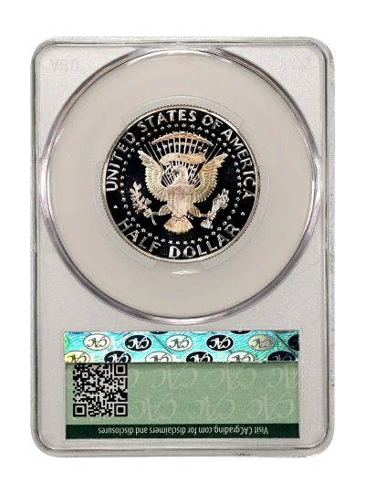 CAC Grading Coin Reverse