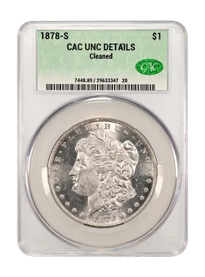 CAC Grading Coin Obverse