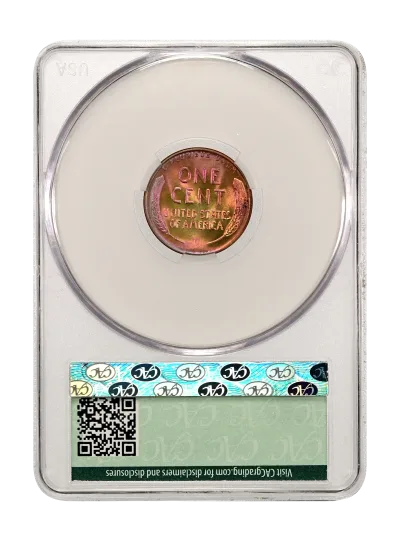 CAC Grading Coin Reverse