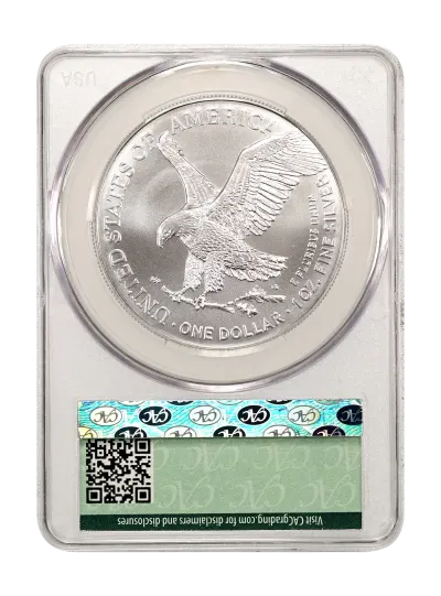 CAC Grading Coin Reverse