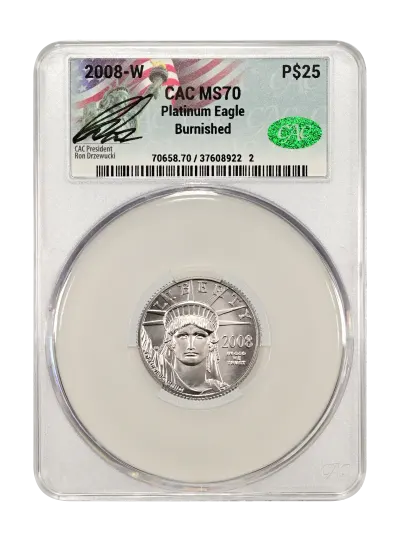 CAC Grading Coin Obverse