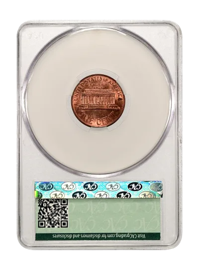 CAC Grading Coin Reverse