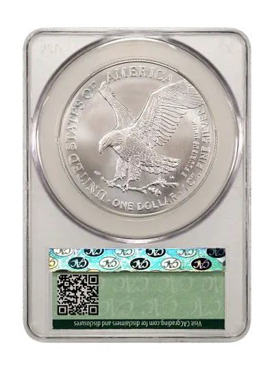 CAC Grading Coin Reverse
