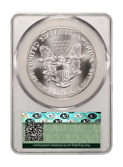 CAC Grading Coin Reverse
