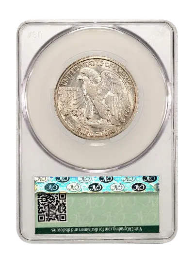 CAC Grading Coin Reverse