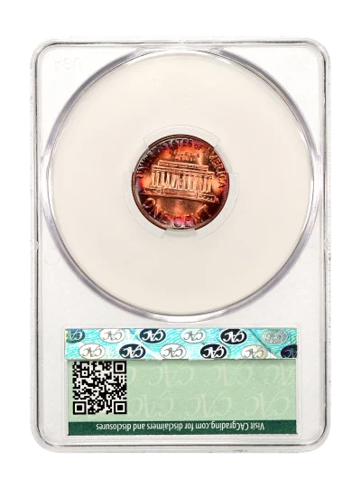 CAC Grading Coin Reverse