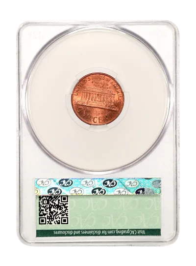 CAC Grading Coin Reverse