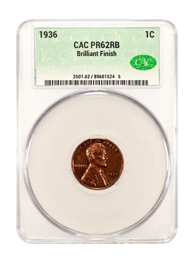 CAC Grading Coin Obverse
