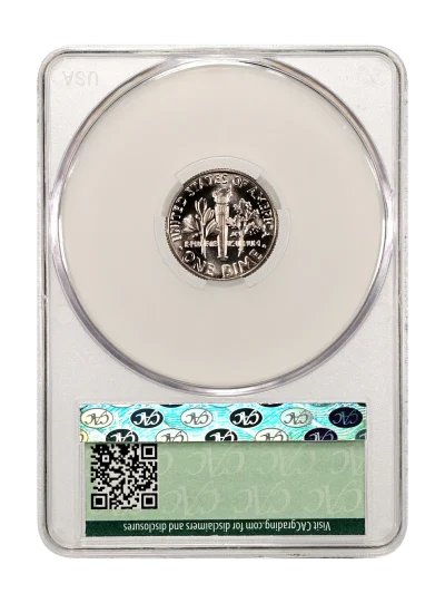 CAC Grading Coin Reverse
