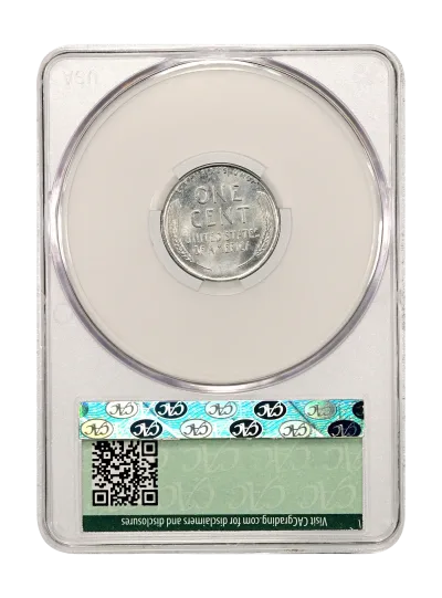 CAC Grading Coin Reverse