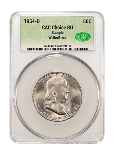 CAC Grading Coin Obverse