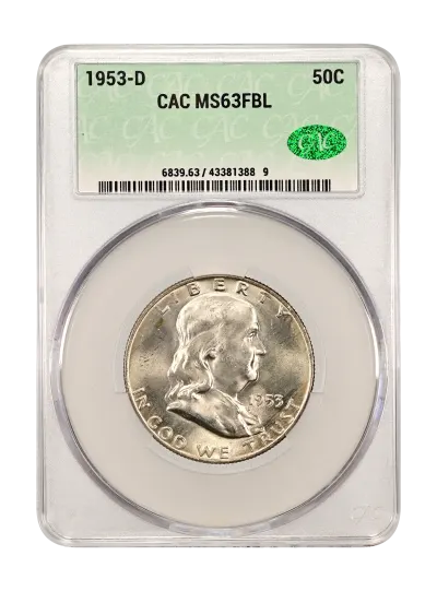 CAC Grading Coin Obverse