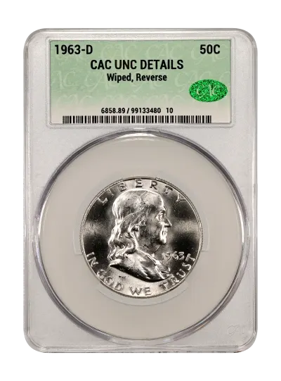 CAC Grading Coin Obverse