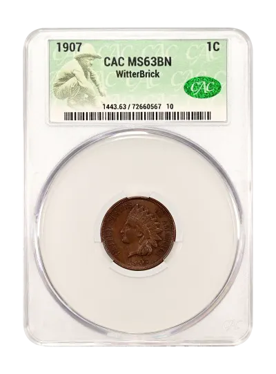 CAC Grading Coin Obverse