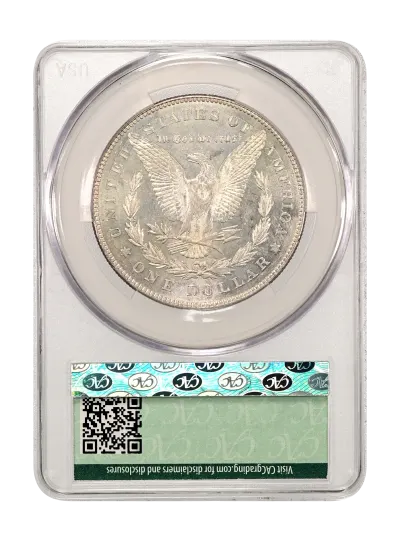 CAC Grading Coin Reverse
