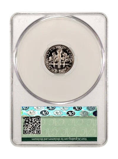 CAC Grading Coin Reverse