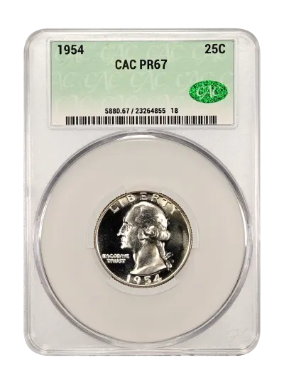 CAC Grading Coin Obverse