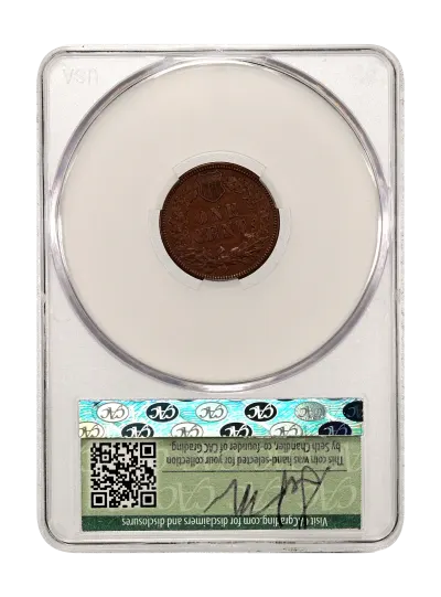 CAC Grading Coin Reverse