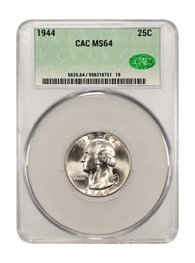 CAC Grading Coin Obverse