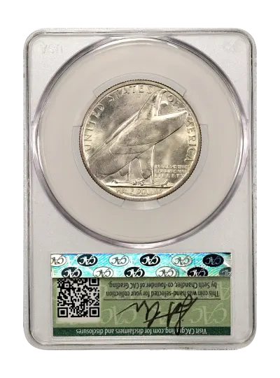CAC Grading Coin Reverse