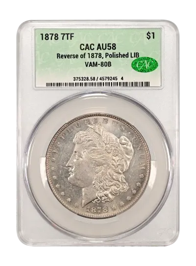 CAC Grading Coin Obverse