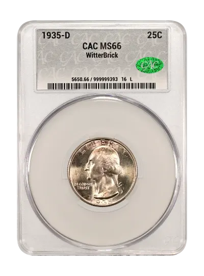 CAC Grading Coin Obverse