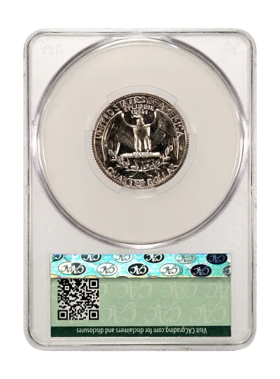 CAC Grading Coin Reverse