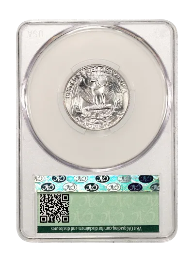 CAC Grading Coin Reverse
