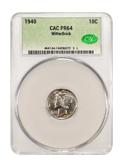 CAC Grading Coin Obverse