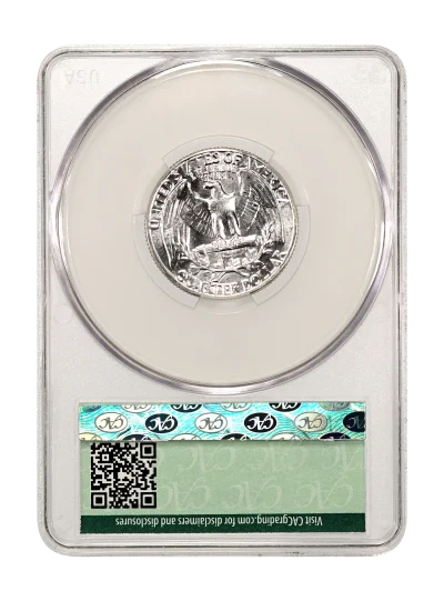 CAC Grading Coin Reverse