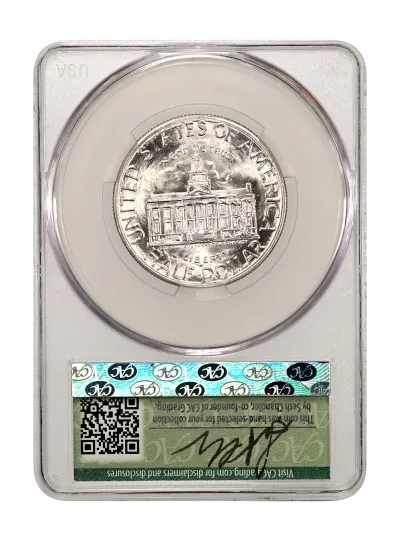 CAC Grading Coin Reverse