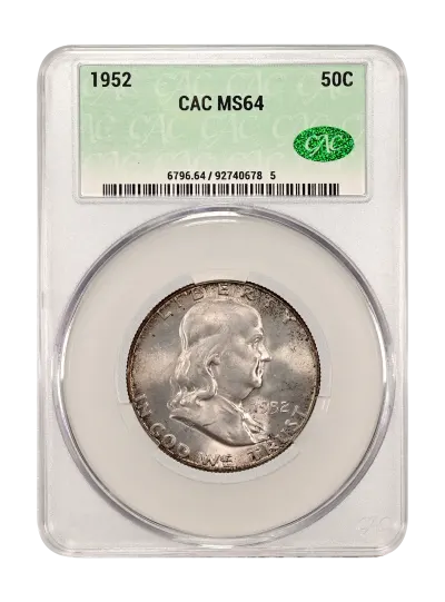 CAC Grading Coin Obverse