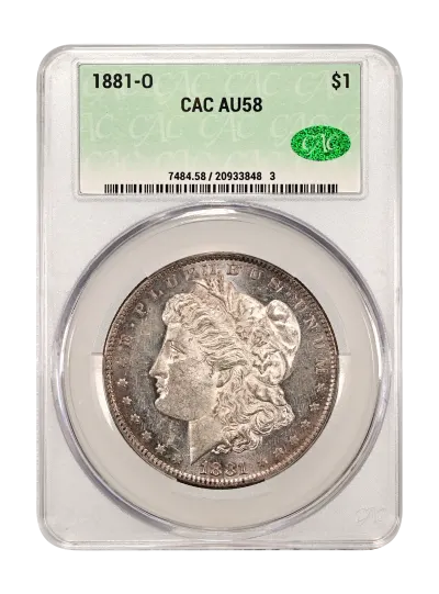 CAC Grading Coin Obverse