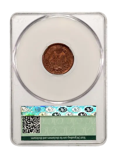 CAC Grading Coin Reverse
