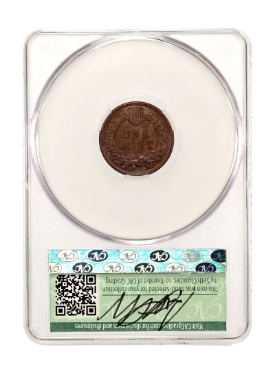 CAC Grading Coin Reverse