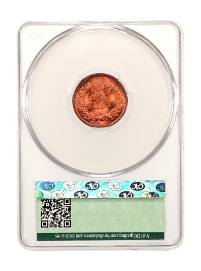 CAC Grading Coin Reverse