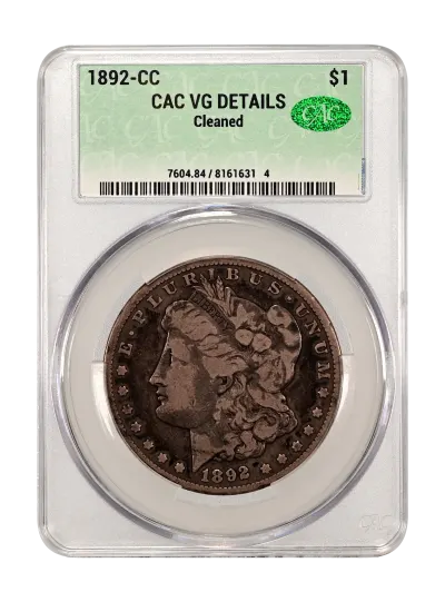 CAC Grading Coin Obverse