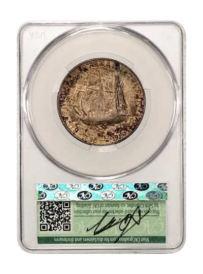 CAC Grading Coin Reverse