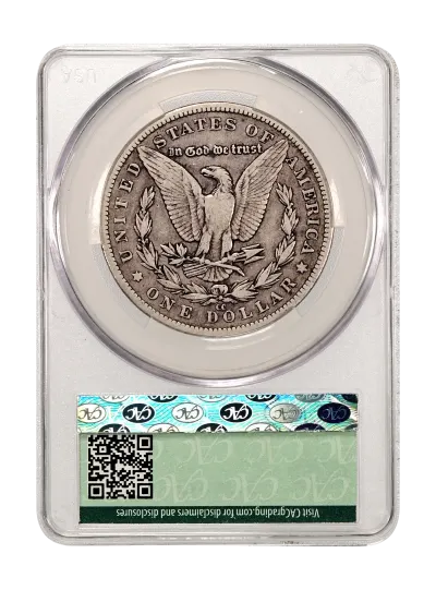 CAC Grading Coin Reverse