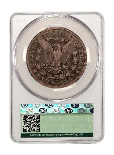 CAC Grading Coin Reverse
