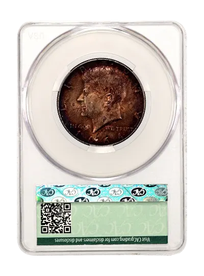 CAC Grading Coin Reverse
