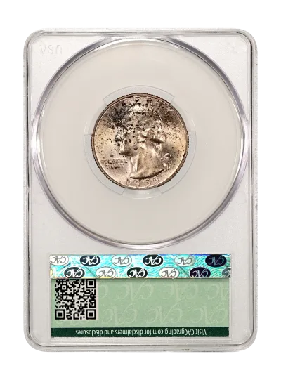 CAC Grading Coin Reverse